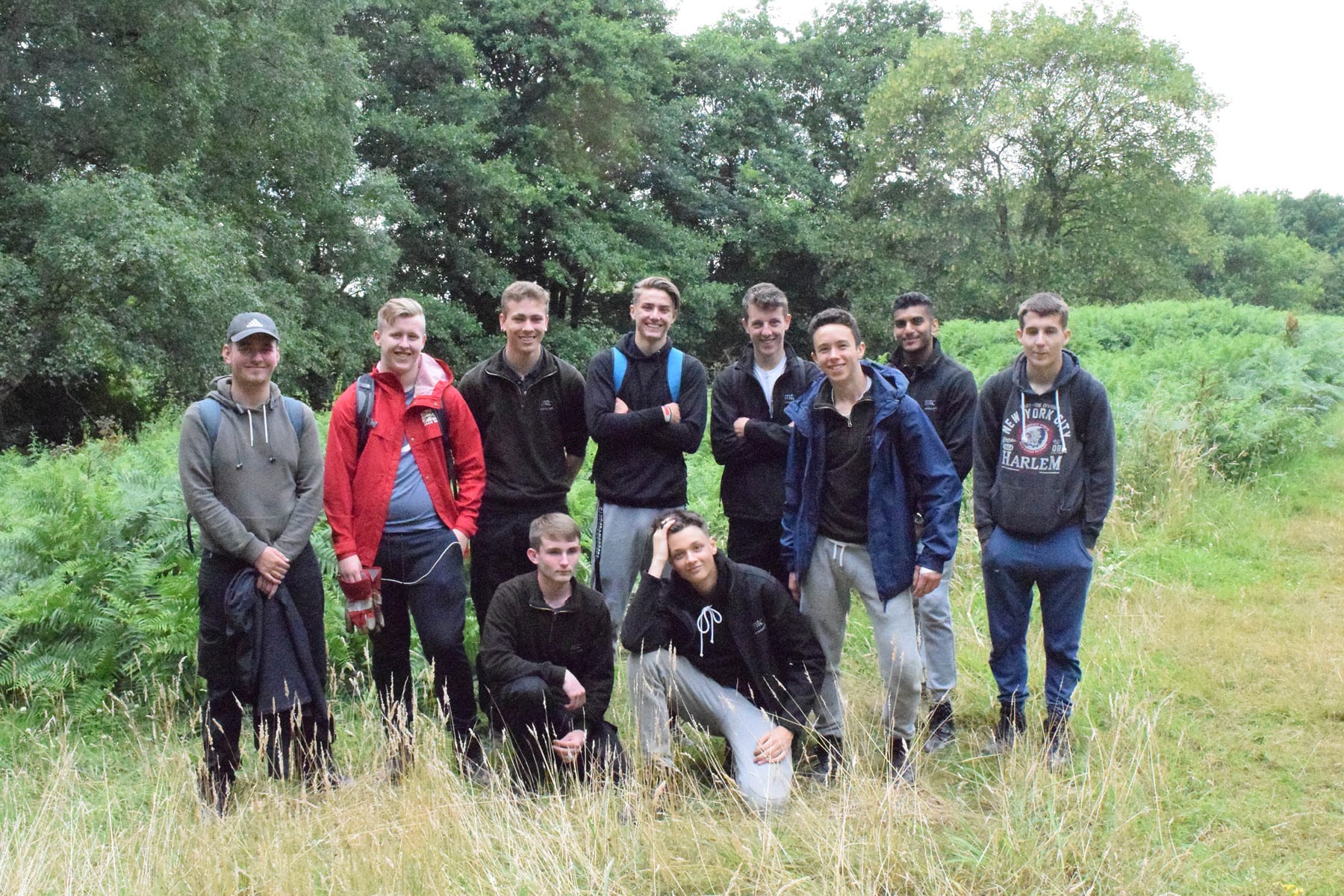 MTC apprentices in the community